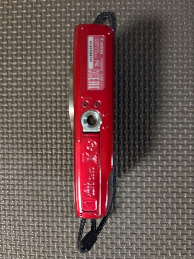 【ジャンク】Canon IXY180レッド コンパクトデジタルカメラ