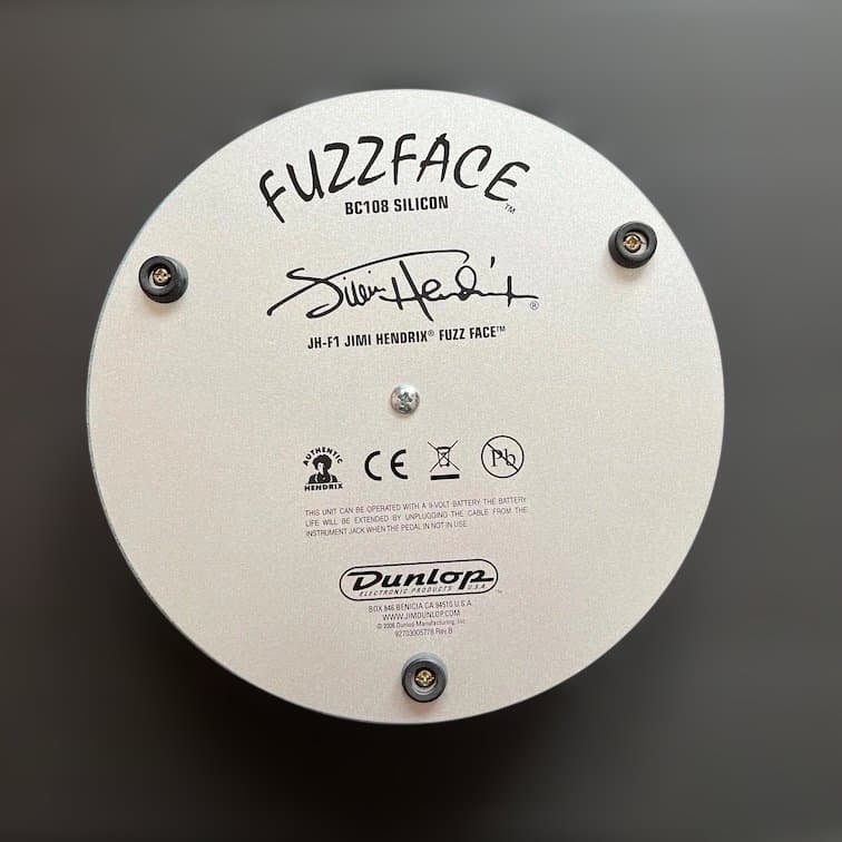 ギター Jim Dunlop Fuzz Face Jimi Hendrix JH-F1