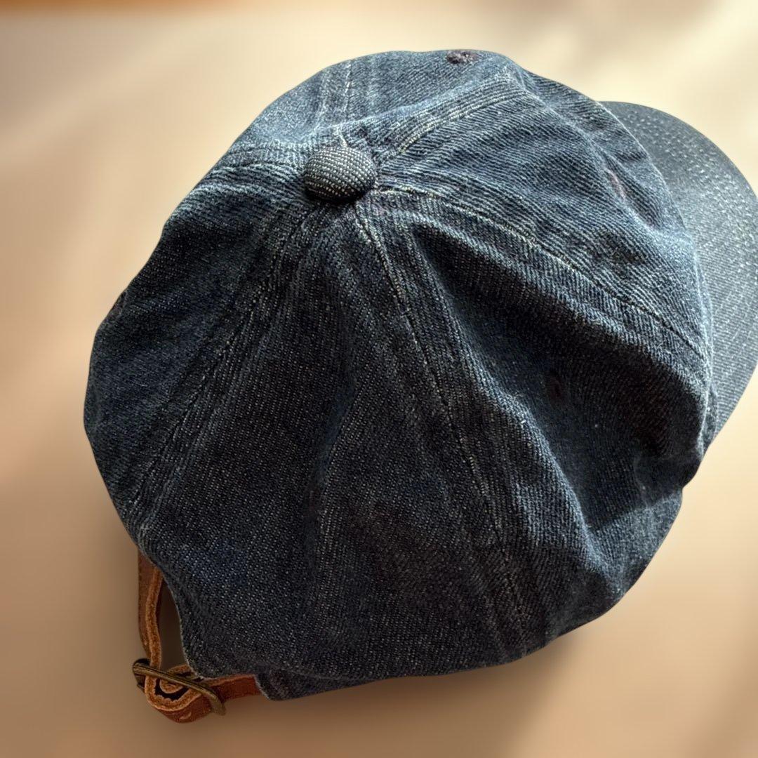 ntk品　ダブルアールエル RRL キャップ 帽子 デニム　ラルフローレン