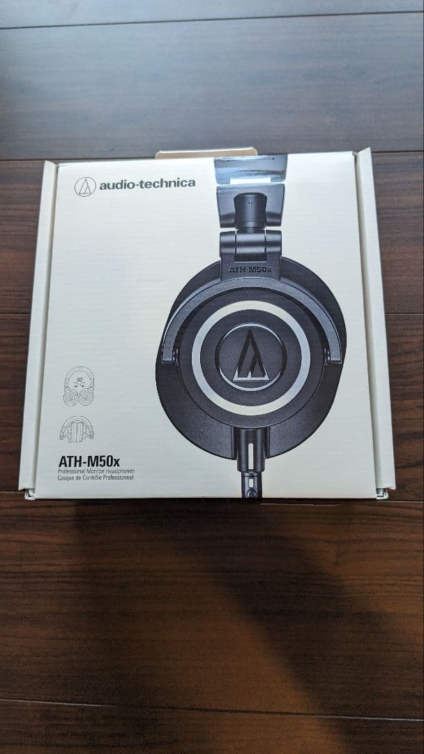 【美品・ほぼ未使用】ATH-M50x モニターヘッドホン ブラック