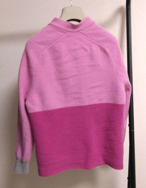 Drawer/ドゥロワー カラーブロックカーディガン