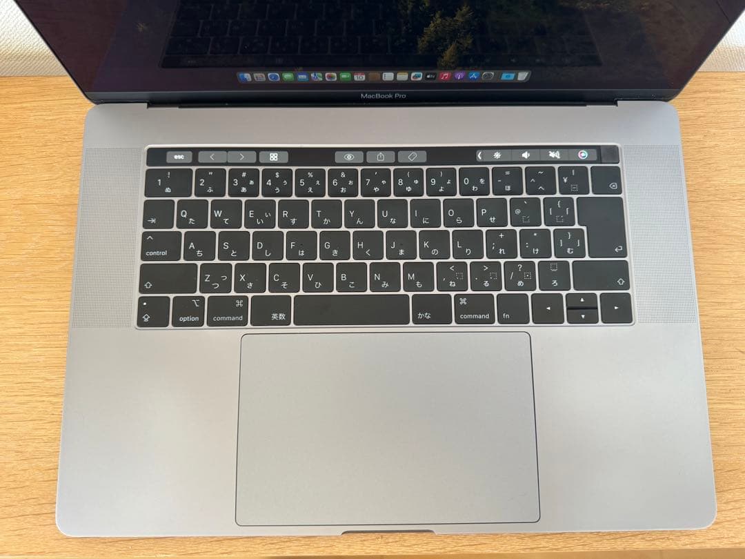 上位仕様：MacBook Pro 15 i9/32GB/2TB スペースグレイ