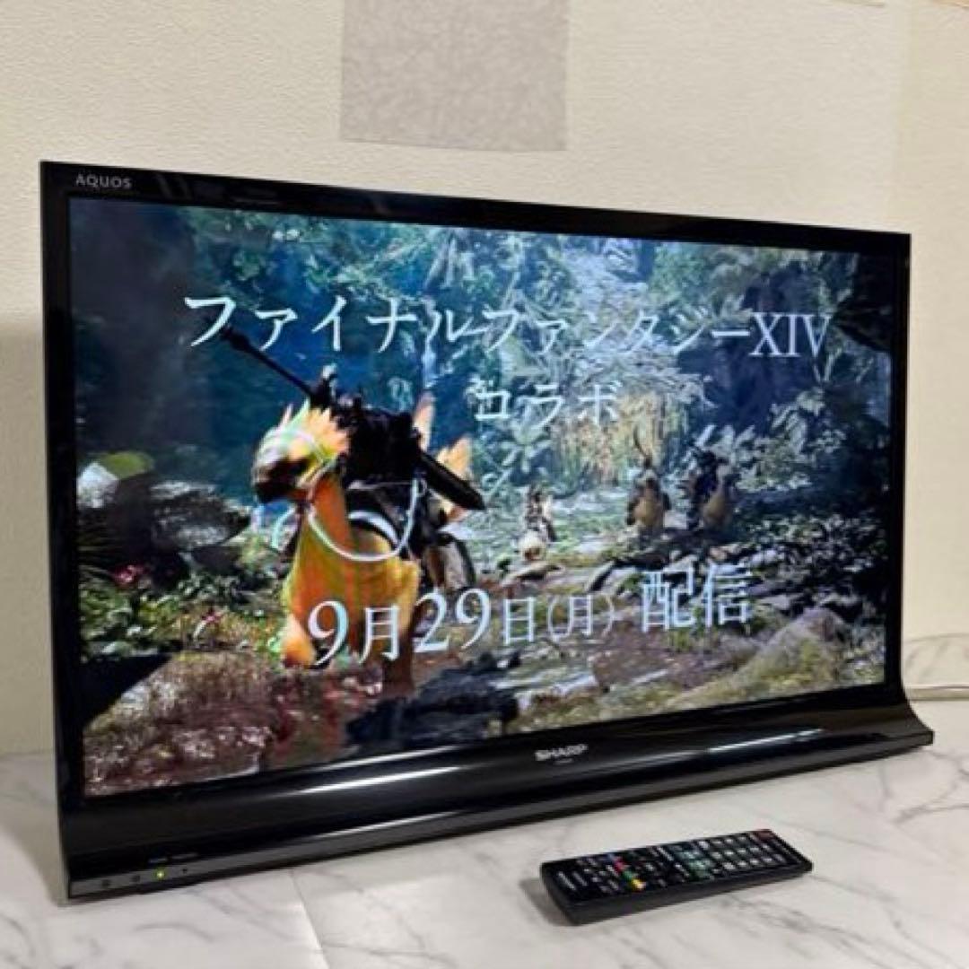 SHARP AQUOS 32V型液晶テレビ ローボードタイプ 長時間録画対応