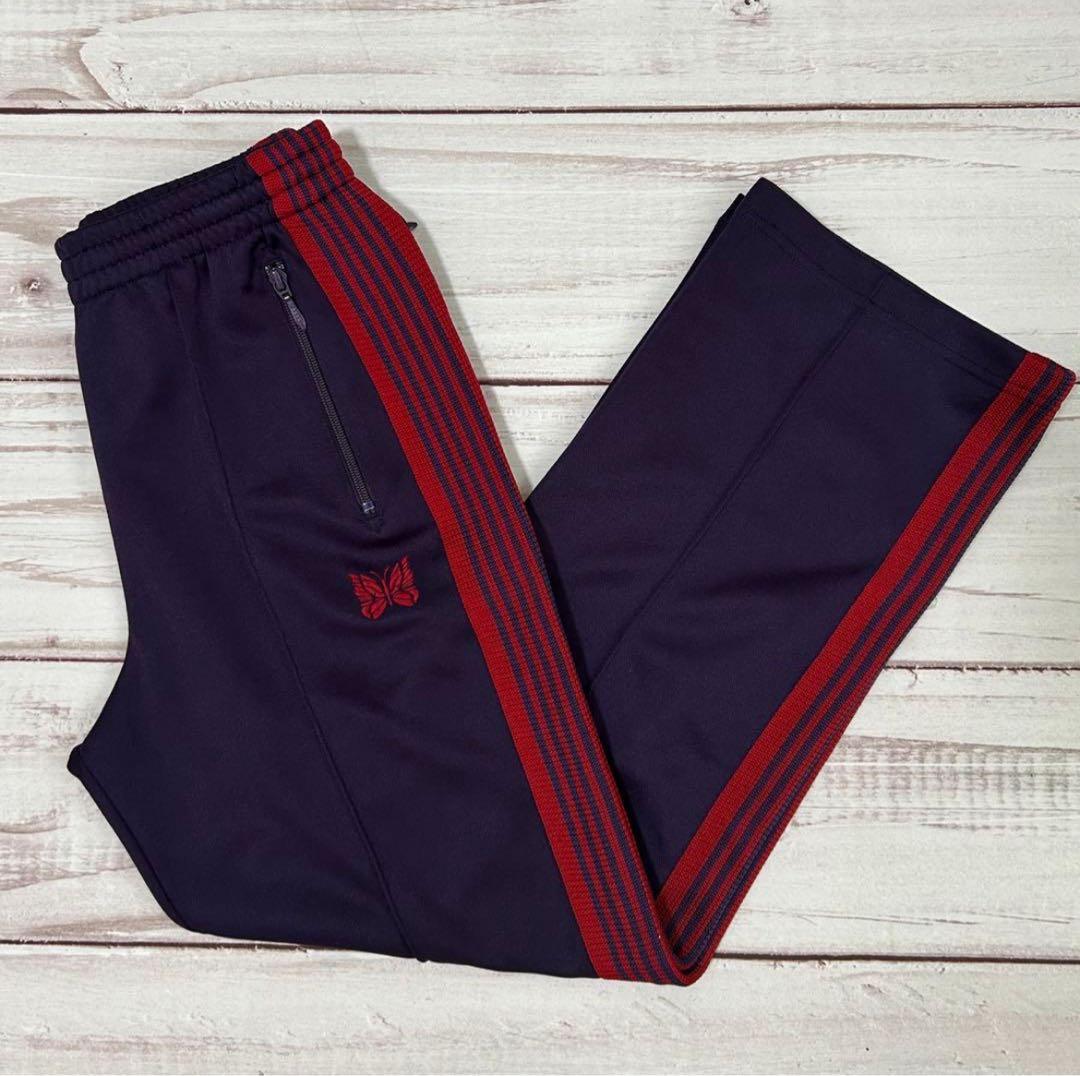 needles 22aw トラックパンツ　ストレート　パープル XS