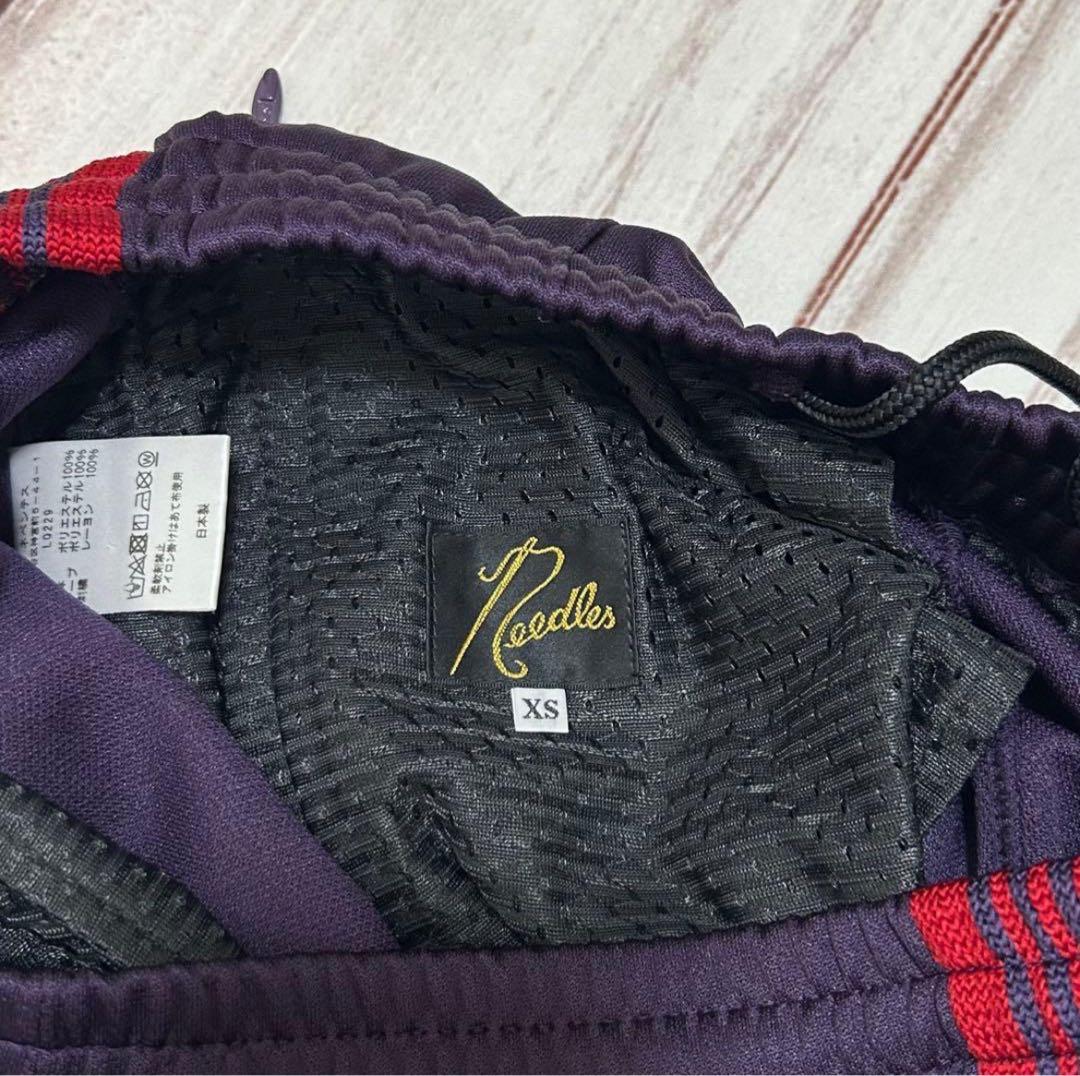 needles 22aw トラックパンツ　ストレート　パープル XS
