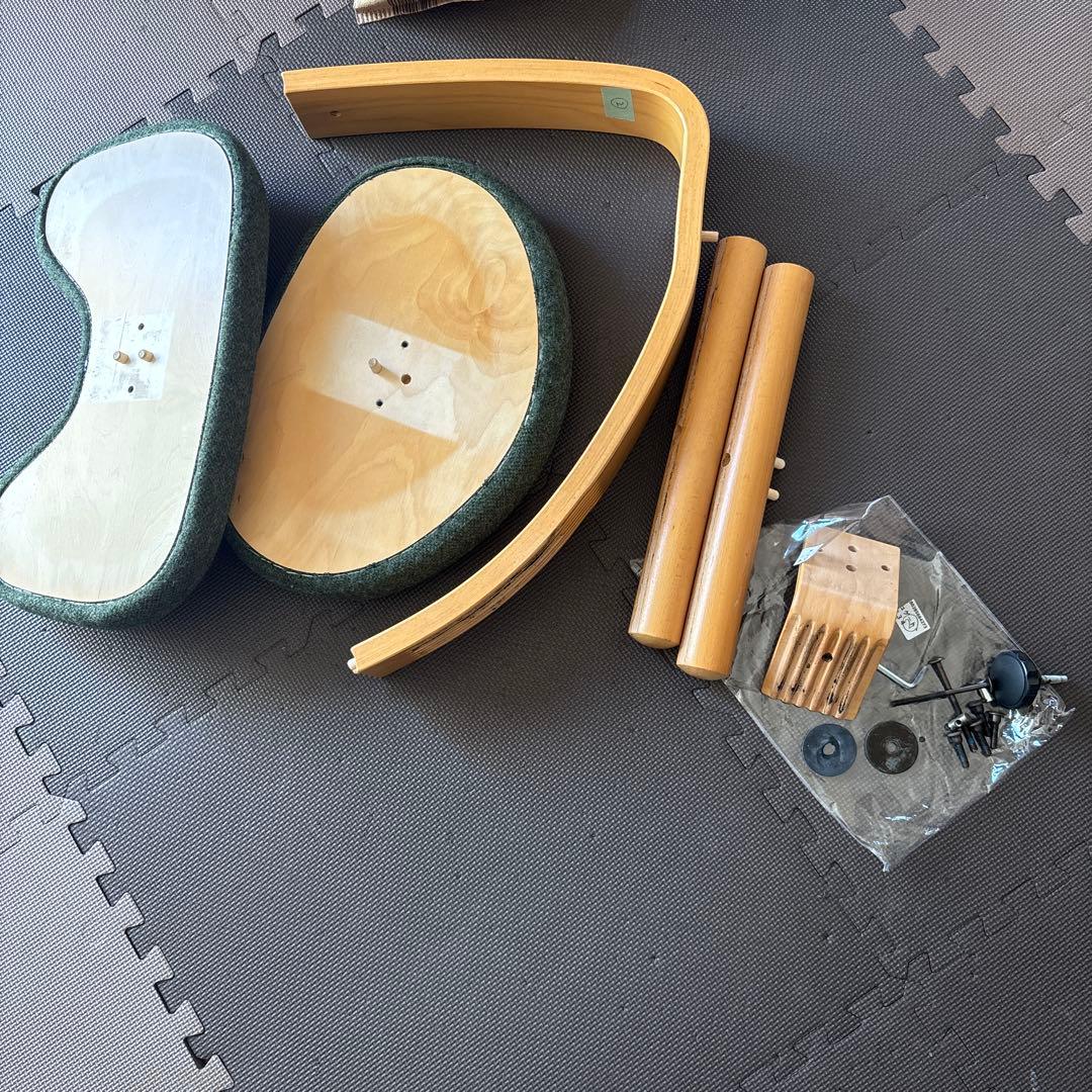 rybo チェア　サカモト　赤カバーつき❷