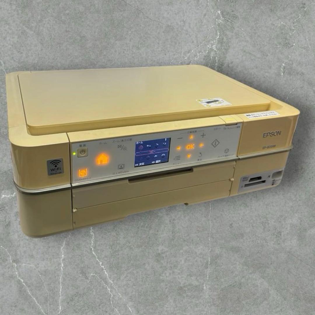 EPSON マルチフォトカラリオ EP-803AW ジャンク　年賀状