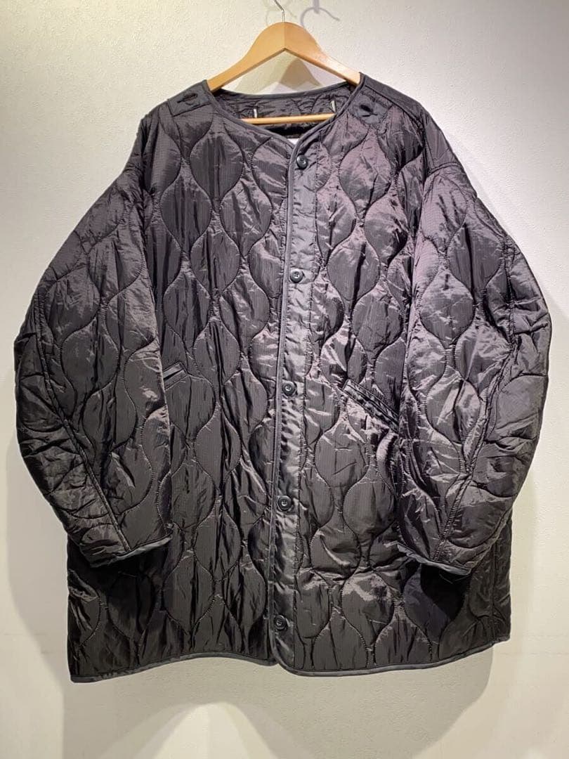 新品タグ付き　ブラック モッズコート L ロング丈　freaks store