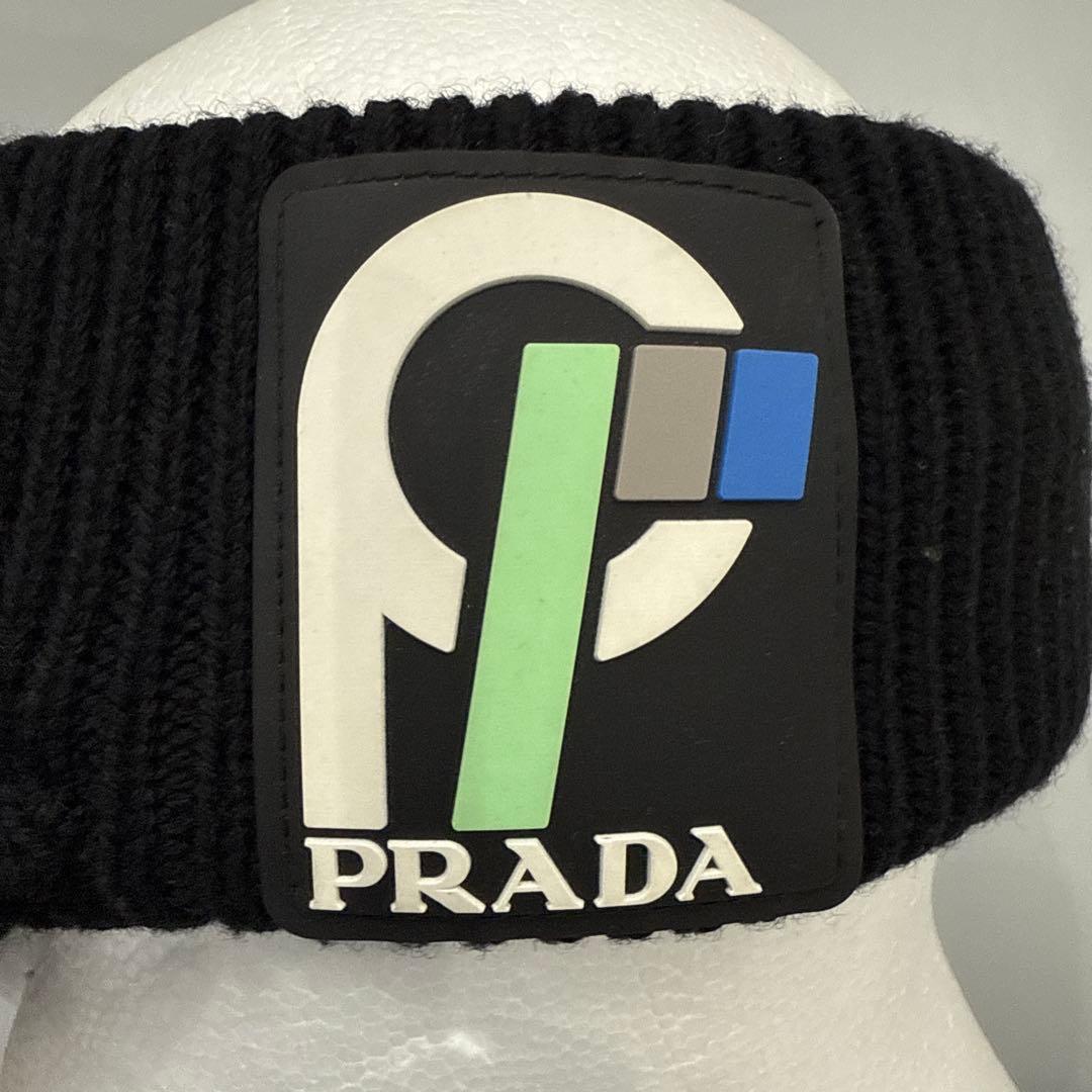 PRADA サンバイザー ニット　プラダ