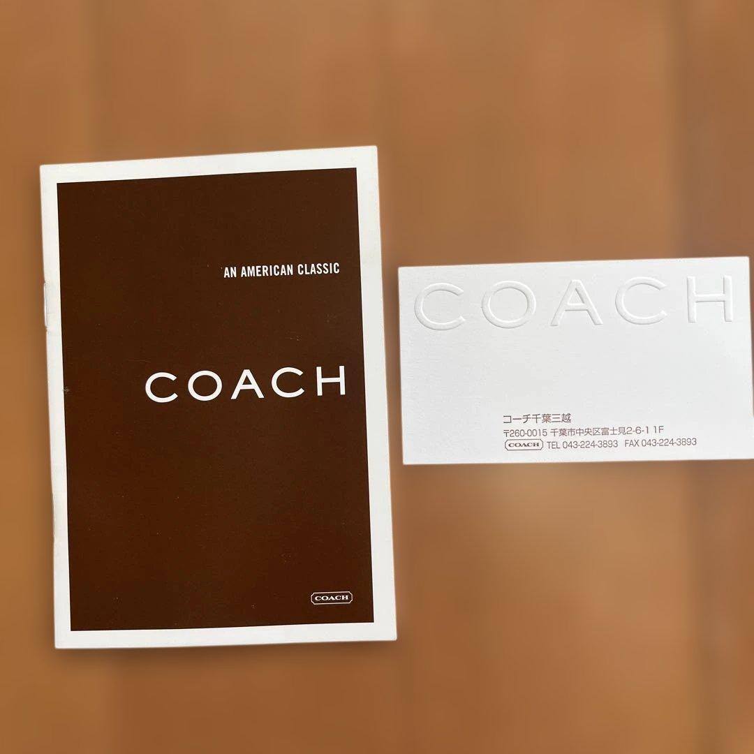 未使用 COACH ホワイトレザー ハンドバッグ コーチ ショルダーバック