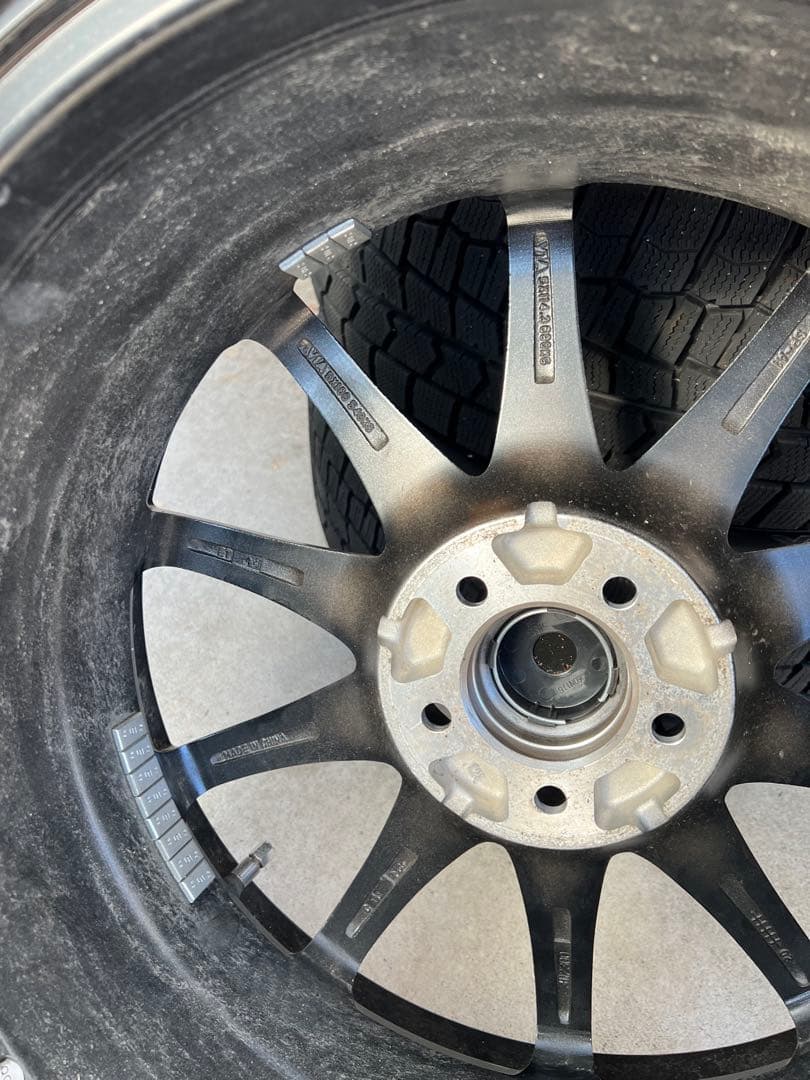 17インチ スタッドレス ホイールセットダウンロップ