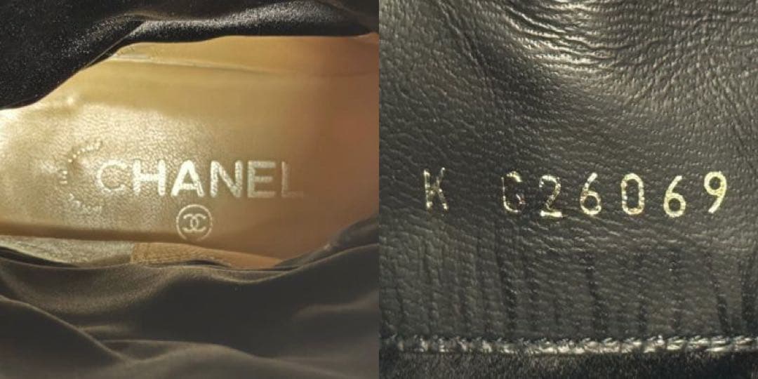 人気♡39♡25cm♡CHANEL シャネル ココマーク ロングブーツ COCO