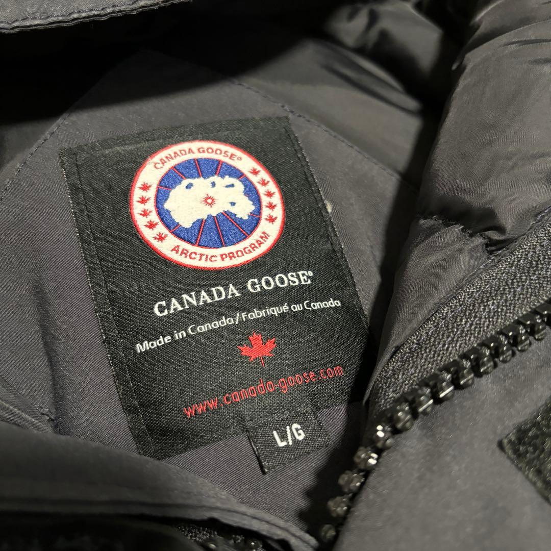 美品✨  カムプルームス　ダウンブラックレーベル　L