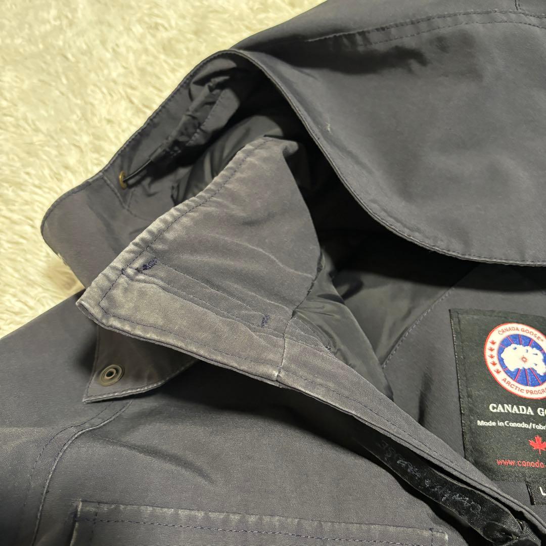 美品✨  カムプルームス　ダウンブラックレーベル　L