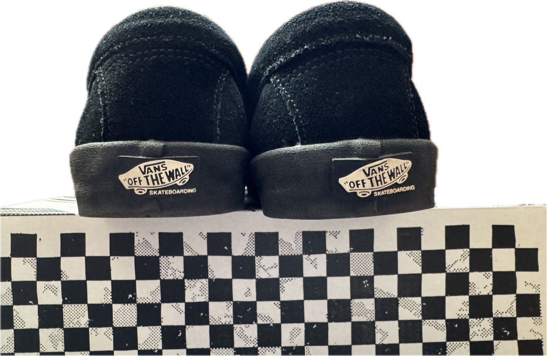 VANS Skate Loafer ブラック 27.0 ローファー スエード
