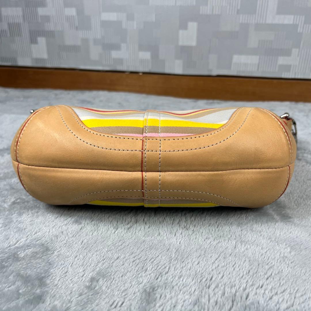 バッグ Coach Hobo Hand Bag stripe