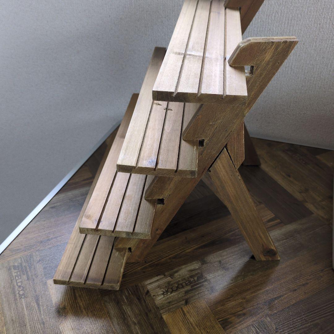 サリュ　インテリアラック　　イベント什器　マルシェディスプレイ棚　Salut