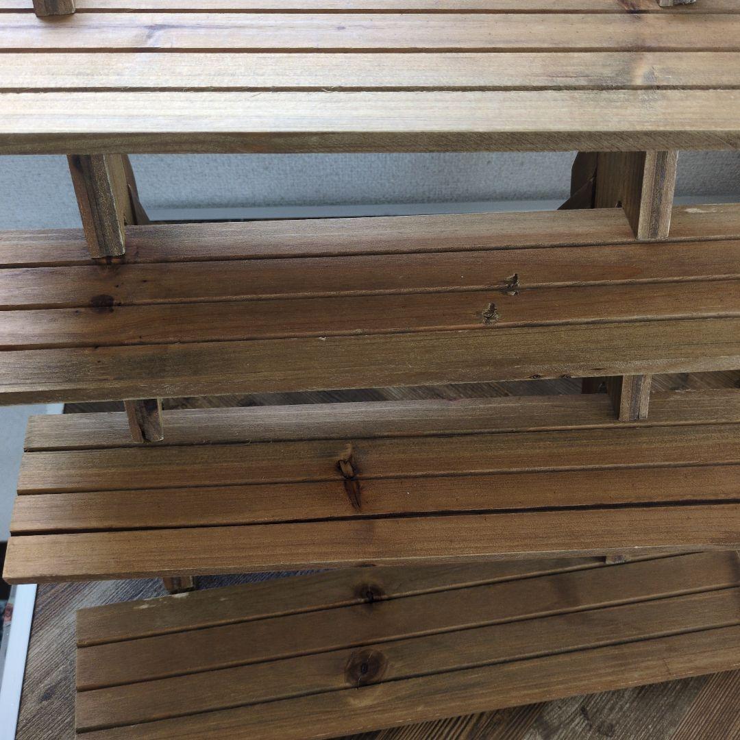 サリュ　インテリアラック　　イベント什器　マルシェディスプレイ棚　Salut