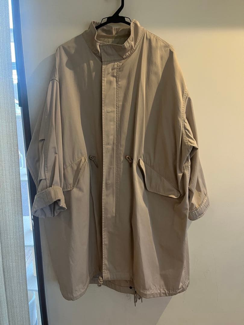 シーナリー　shenery C/Tツイルモッズコート ライトグレー