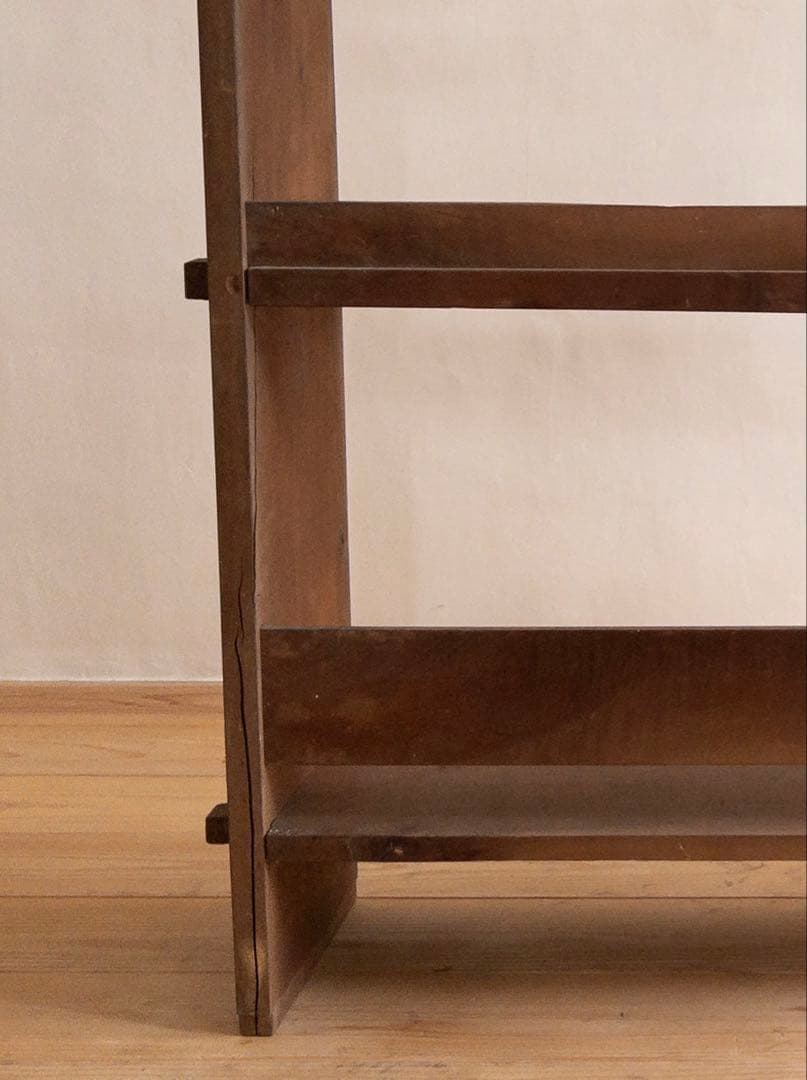 本棚 オープンラック ウッドラック 木製 無垢材 古家具 収納棚 飾り棚