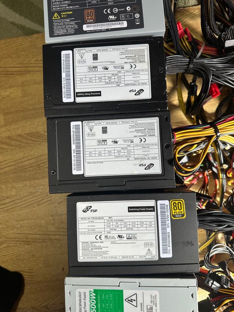 電源ユニット　500w 10個