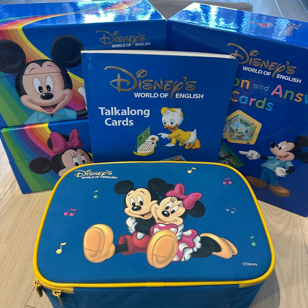 2018年トークアロングセットＱ＆Ａカード　両面デジタル　ディズニー英語システム