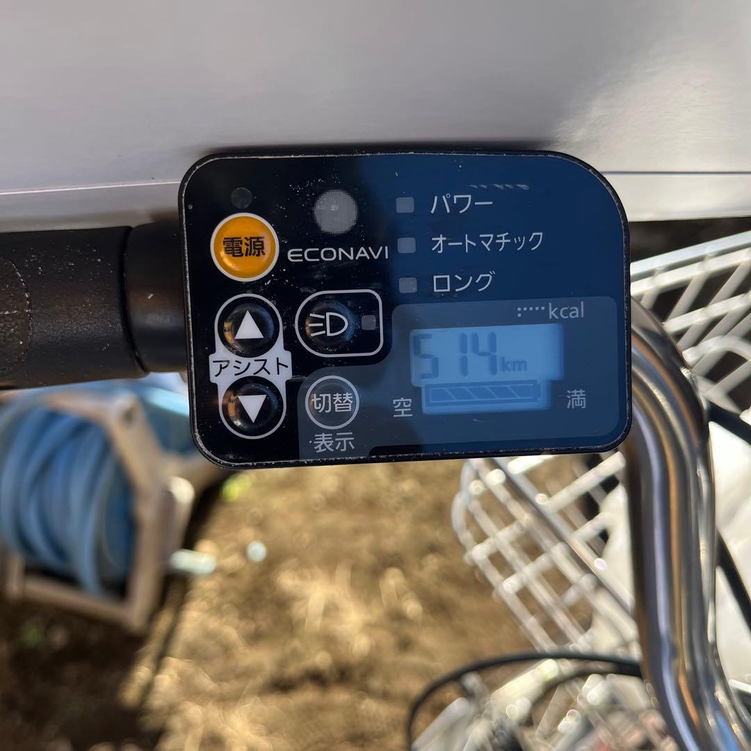 【引き取り限定】Panasonic 自転車 ビビ バディ 26インチ 前カゴ付