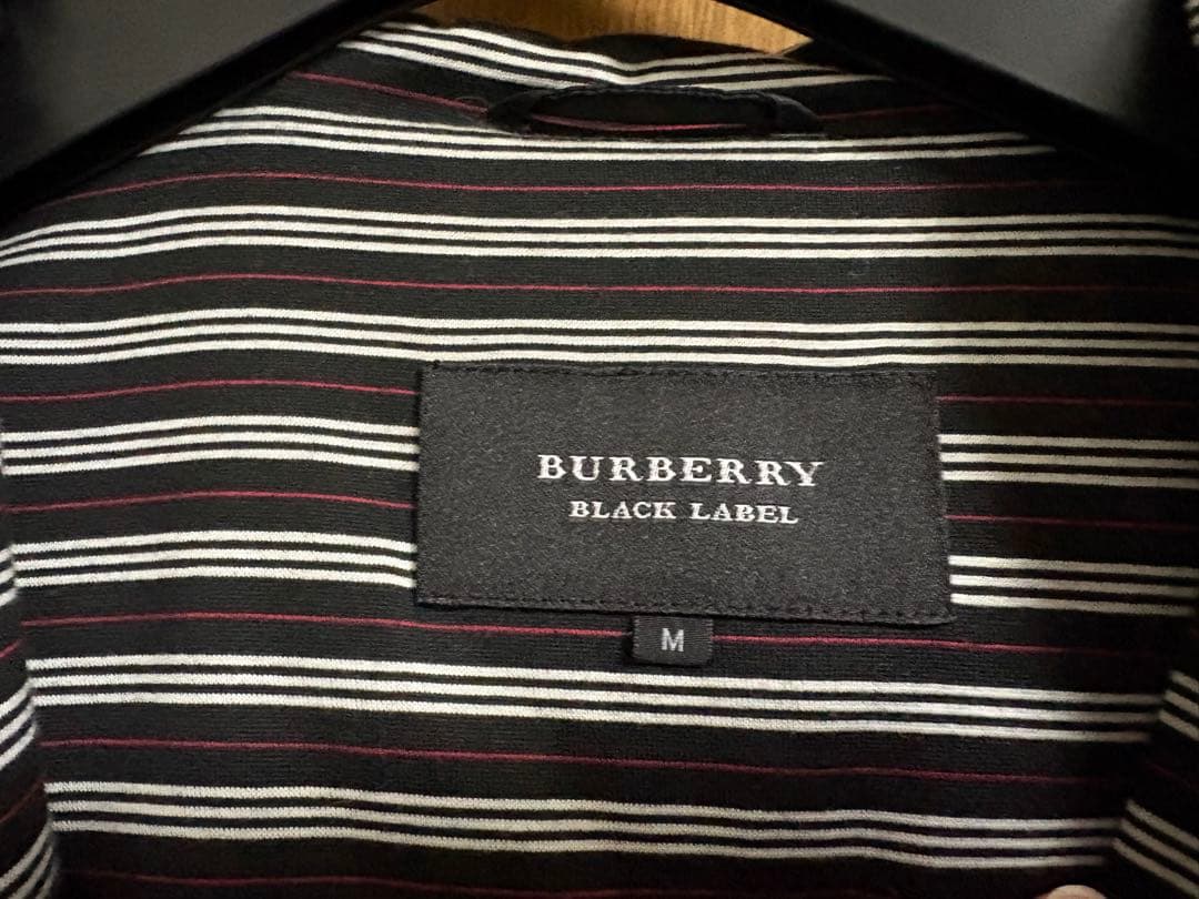 BURBERRY BLACK LABEL フード付きナイロンジャケット Mサイズ