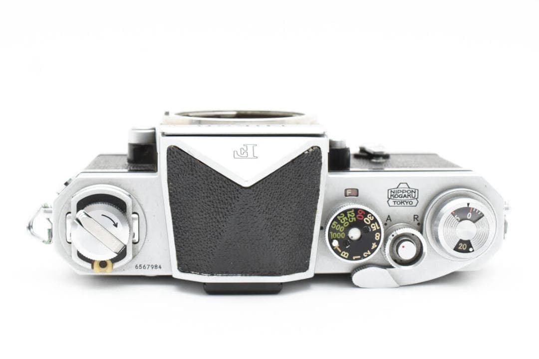 モルト交換＆メンテ済 NIKON F 前期 アイレベル ボディ シルバー