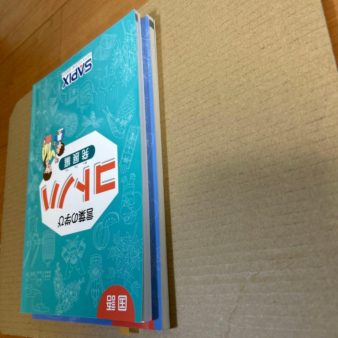 SAPIX サピックス　コトノハ　国語　合計2点