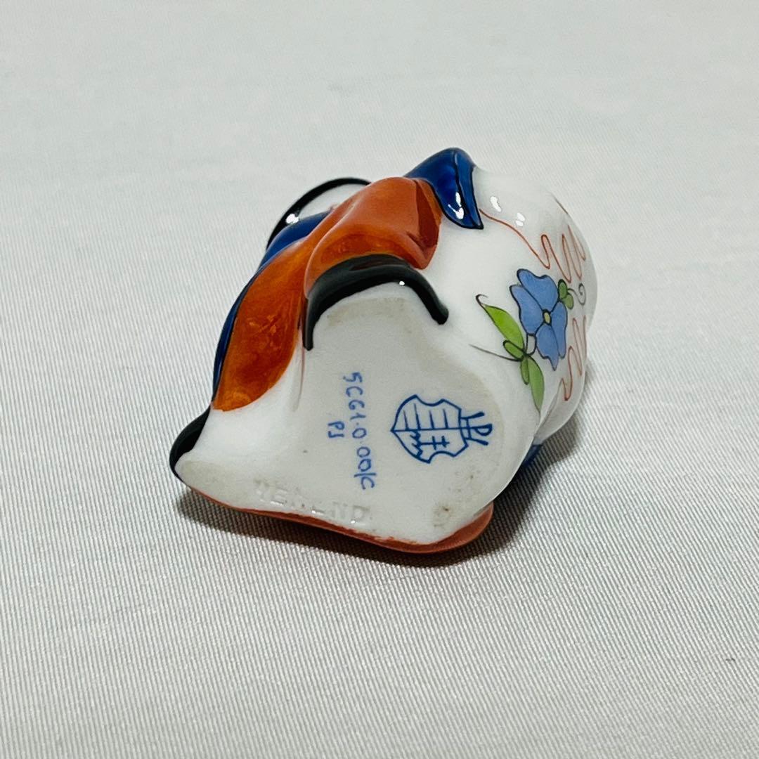 美品 ヘレンド シノワズリ マンダリン フィギュリン フラワー