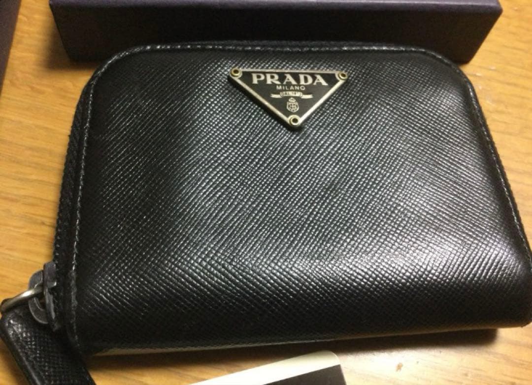 プラダ　PRADA サフィアーノ　小銭入れ　M 268A NERO 黒　新品