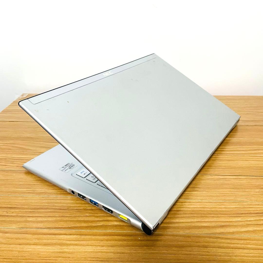 i5/SSD⭐️超薄型軽量865グラムNEC ノートパソコンwin11オフィス