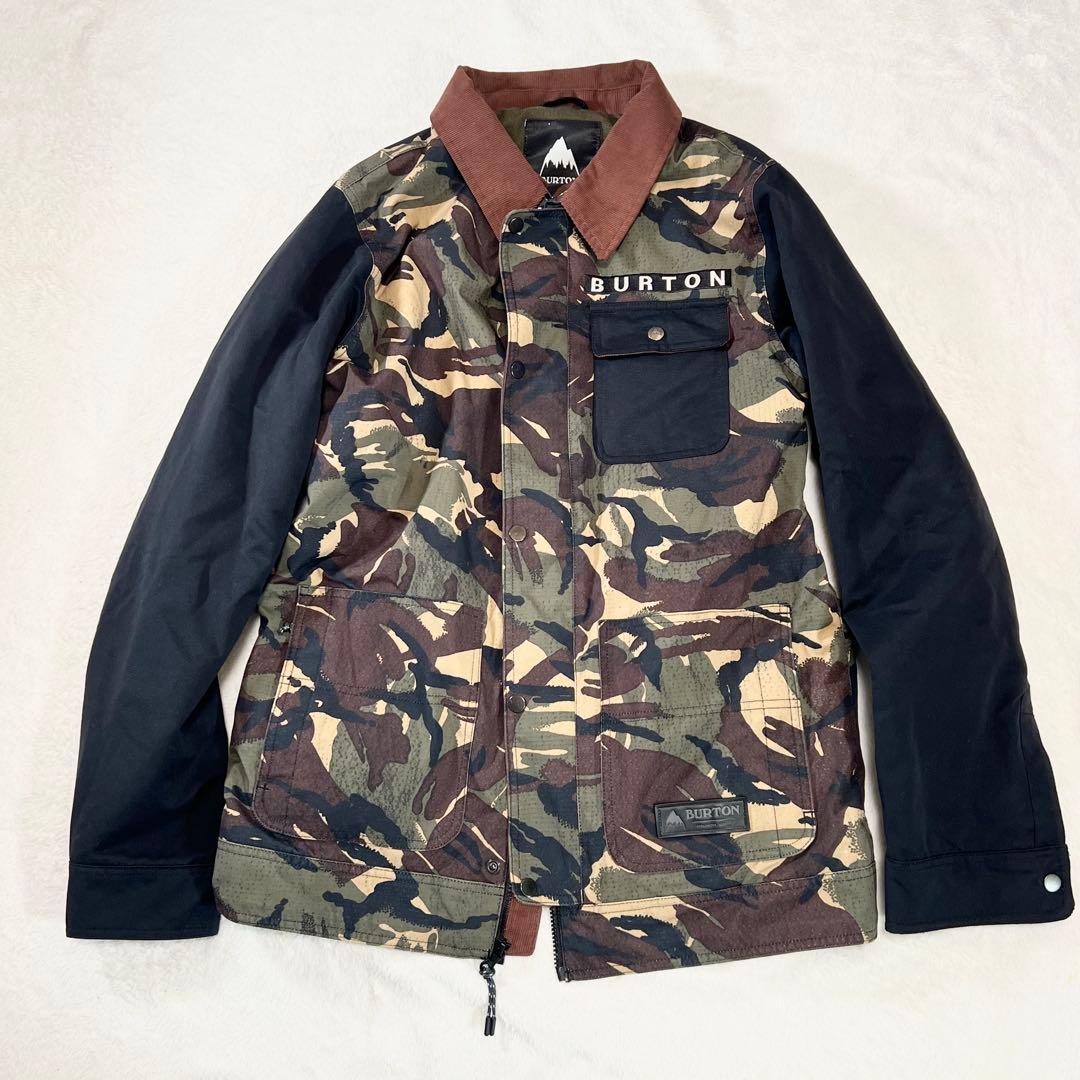 ◼︎美品◼︎【BURTON】スノーボードウェア　カモフラ　　セットアップ　サイズS