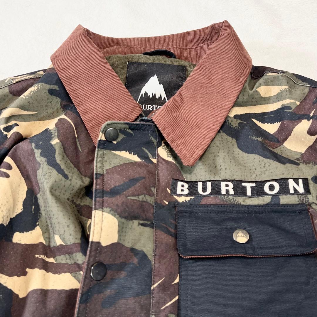 ◼︎美品◼︎【BURTON】スノーボードウェア　カモフラ　　セットアップ　サイズS