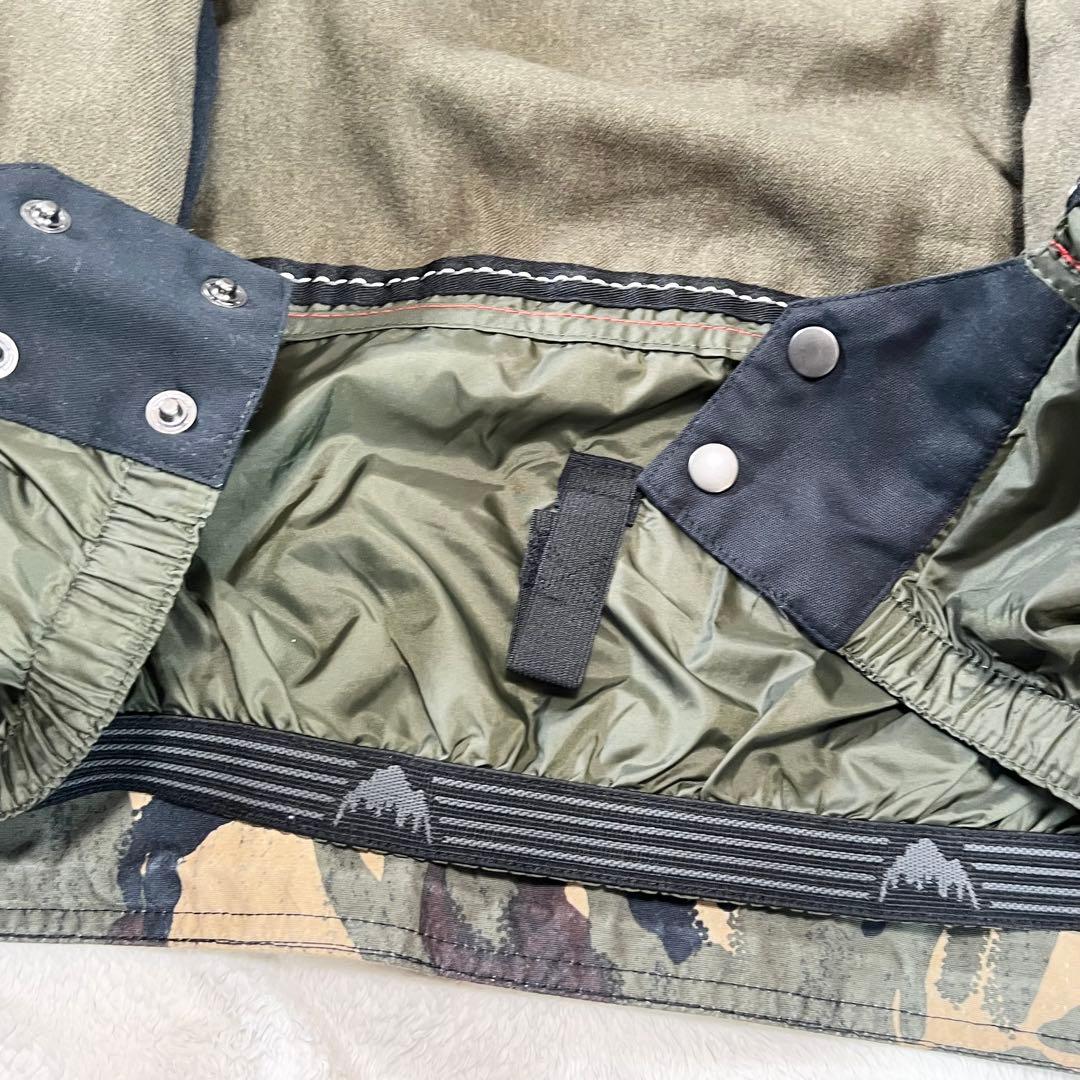 ◼︎美品◼︎【BURTON】スノーボードウェア　カモフラ　　セットアップ　サイズS