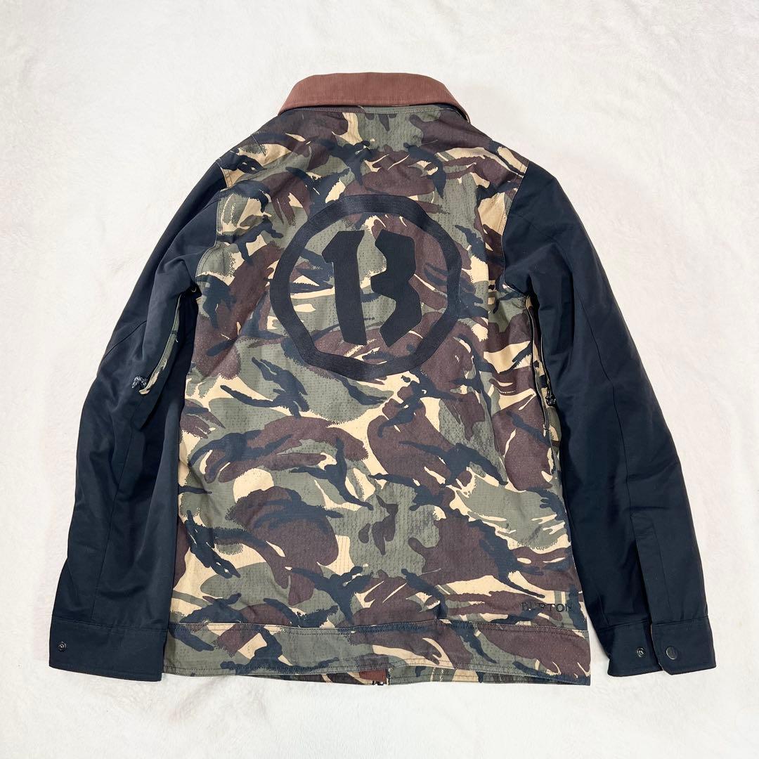 ◼︎美品◼︎【BURTON】スノーボードウェア　カモフラ　　セットアップ　サイズS