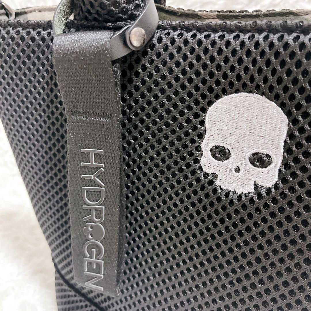 極美品✨HYDROGEN　2WAY ミニトート ショルダーバッグ 黒　自立