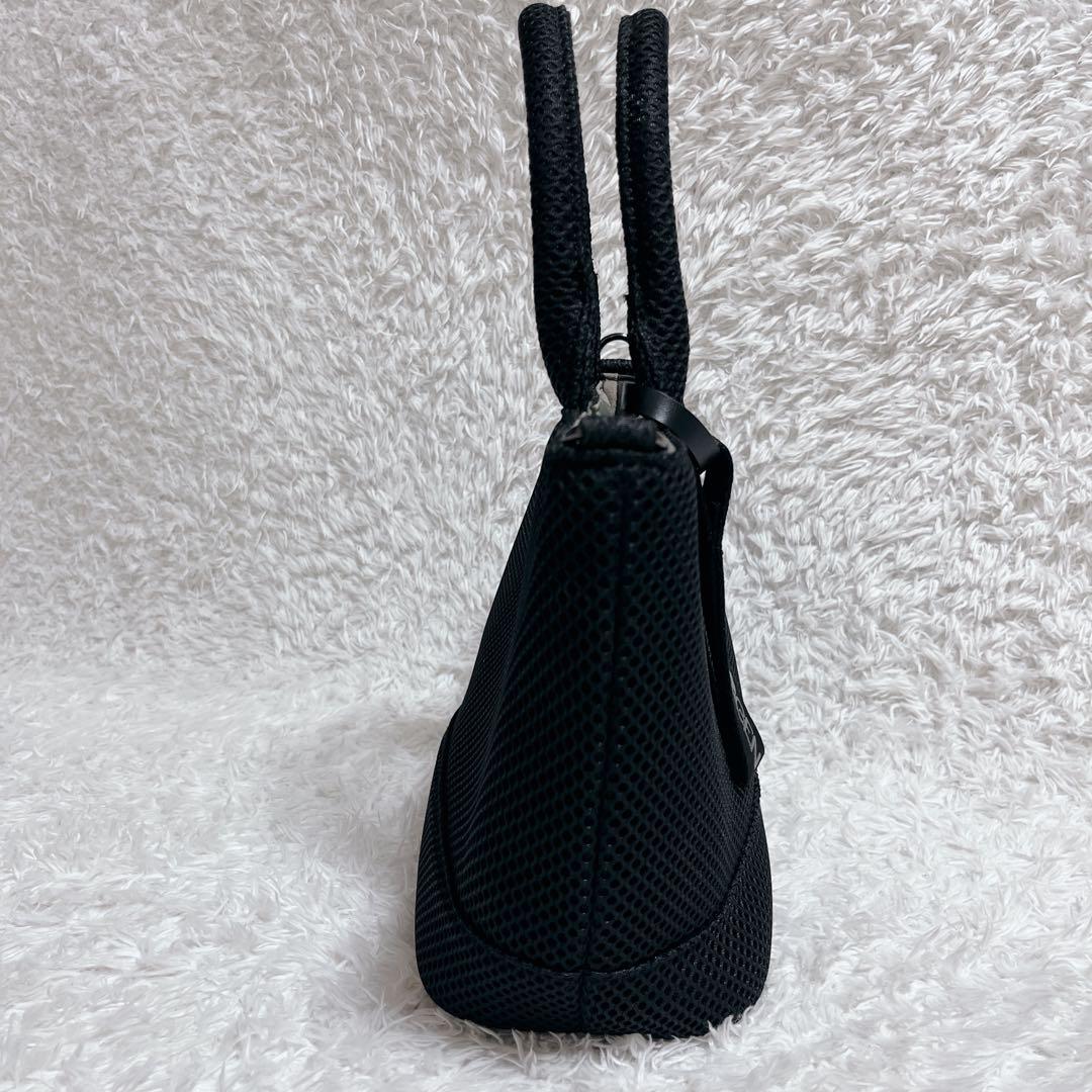 極美品✨HYDROGEN　2WAY ミニトート ショルダーバッグ 黒　自立