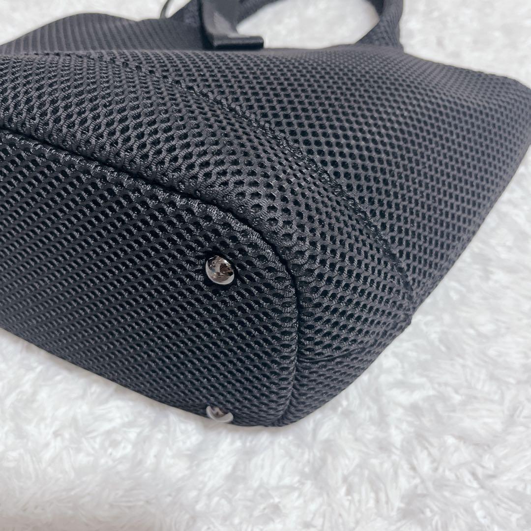 極美品✨HYDROGEN　2WAY ミニトート ショルダーバッグ 黒　自立