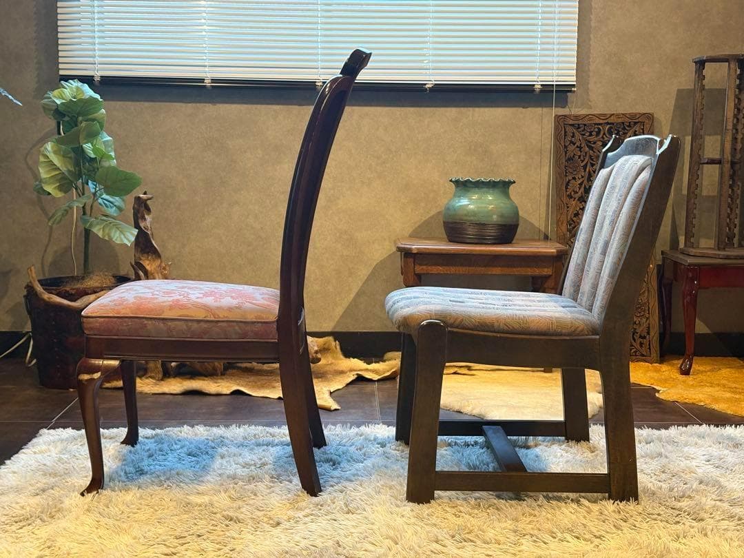 maruni マルニ　カリモク　ビンテージ　レトロ　チェア　2脚セット IZ