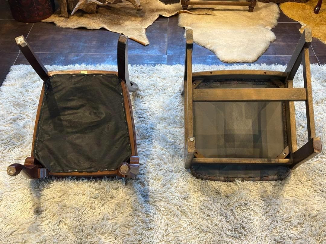 maruni マルニ　カリモク　ビンテージ　レトロ　チェア　2脚セット IZ