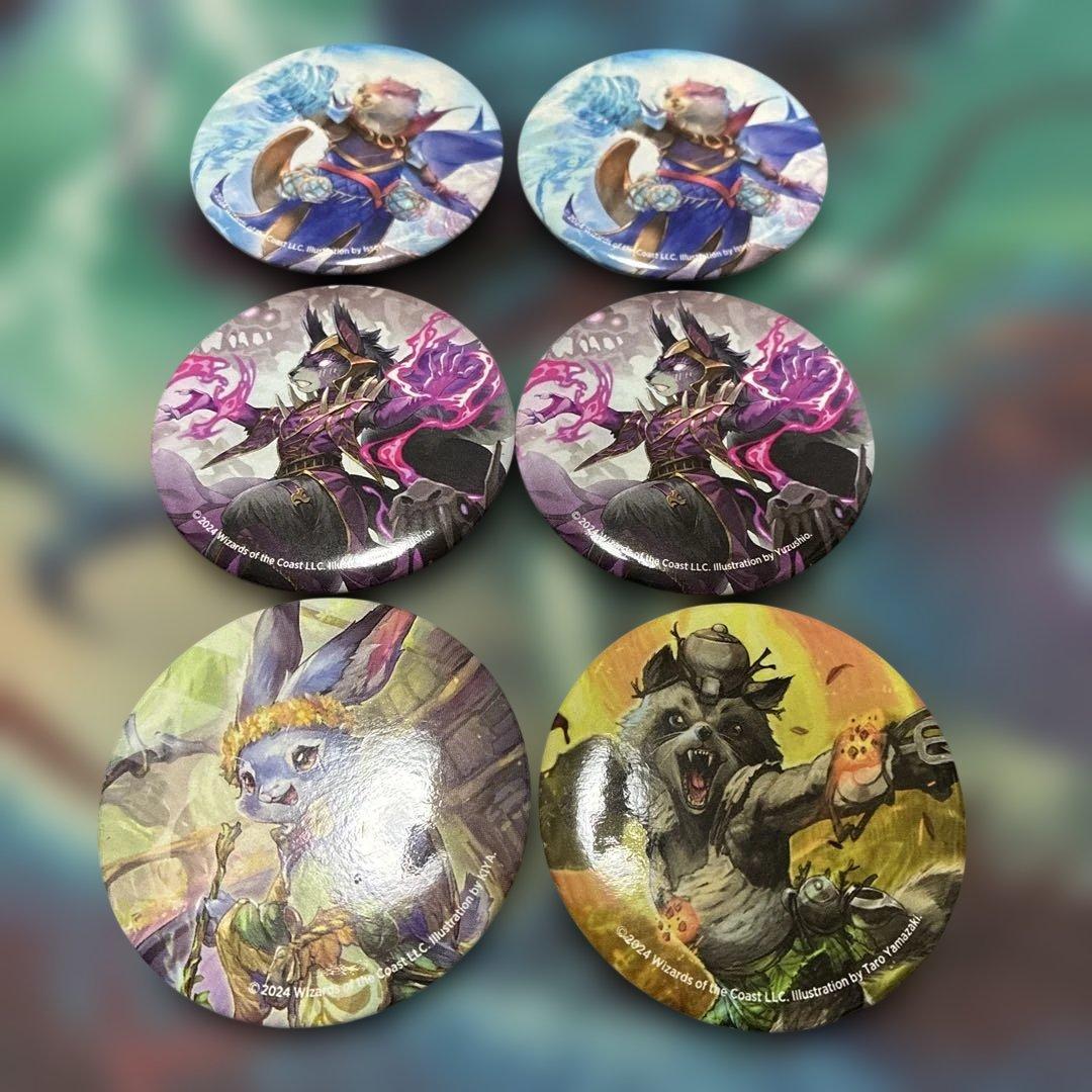 む*い様 mtg ブルームバロウ缶バッヂ6個セット