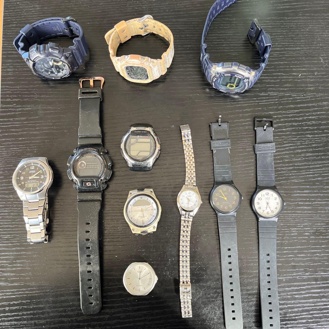CASIO腕時計まとめ売り11点 ジャンク