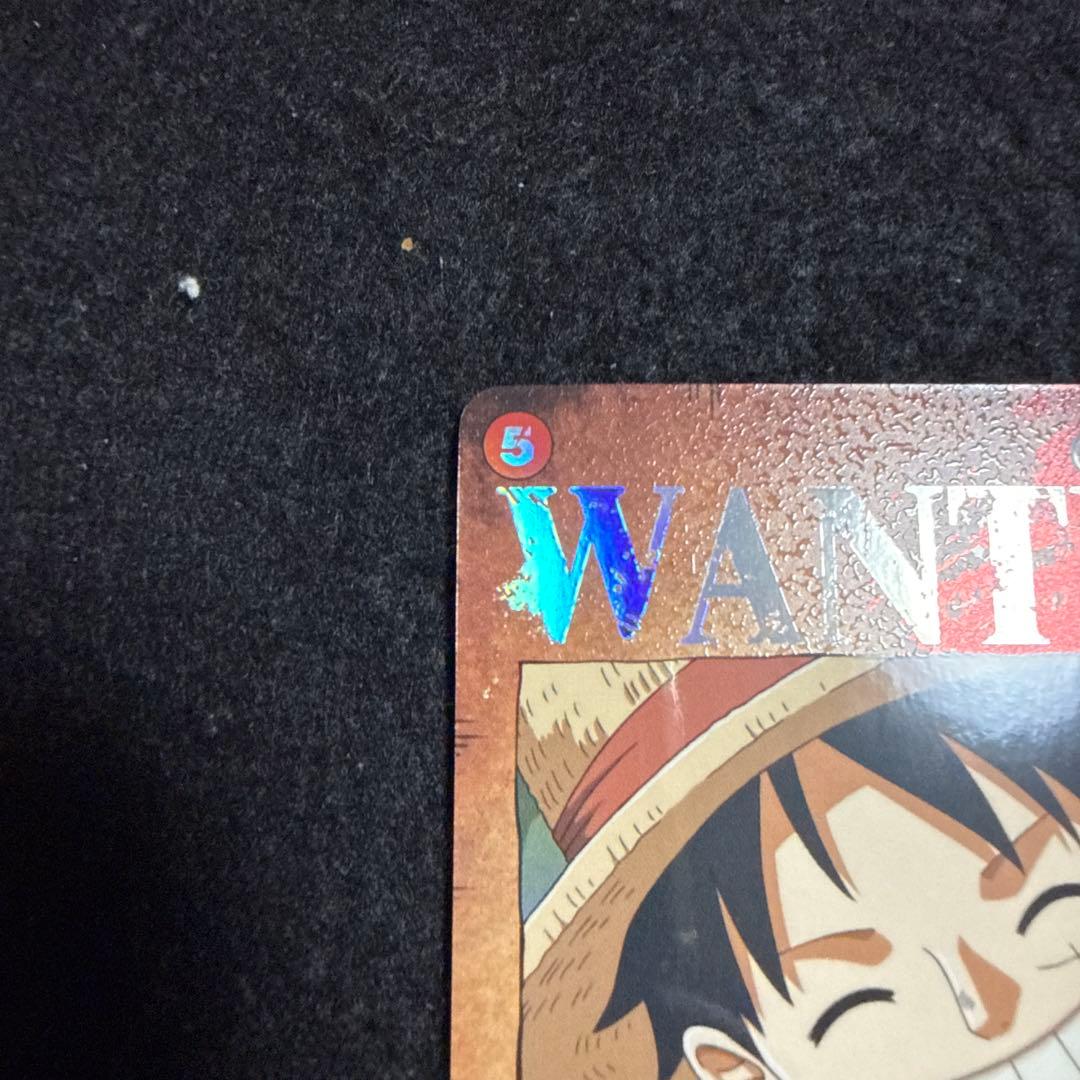 ワンピースカード　モンキー・Ｄ・ルフィ　パラレル　手配書 sp ST01-012