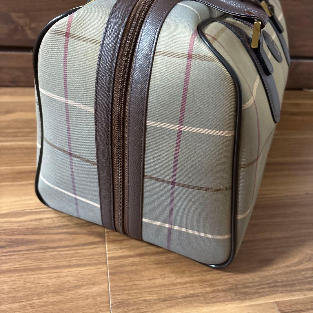 Burberrys チェック柄 ボストンバッグ