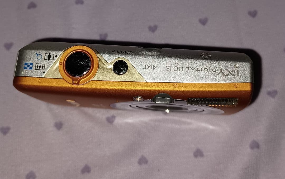 Canon　ixy digital 110is オレンジ　デジタルカメラ