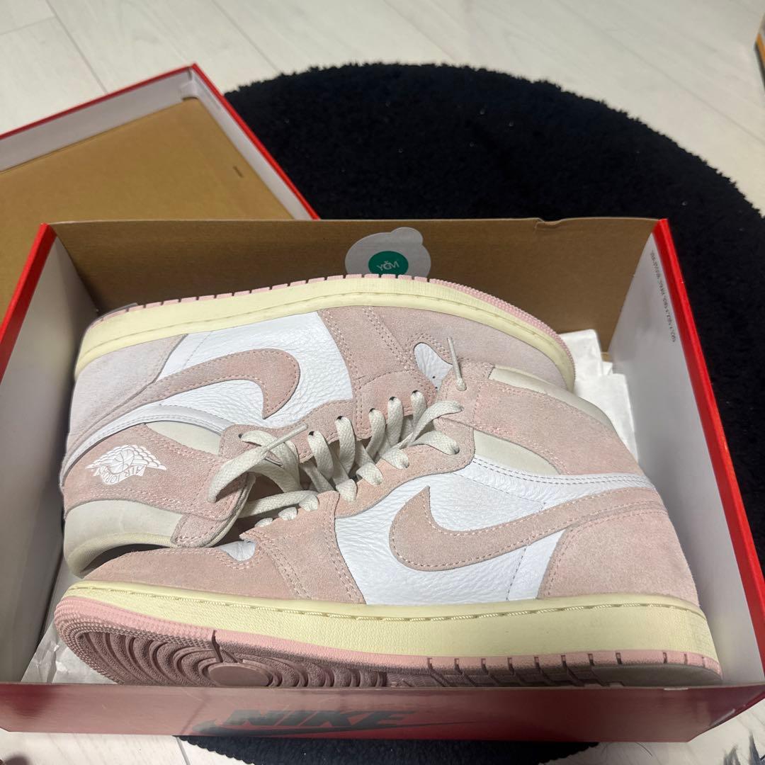 ナイキ ウィメンズ エアジョーダン1 レトロ ハイ OG ウォッシュドピンク