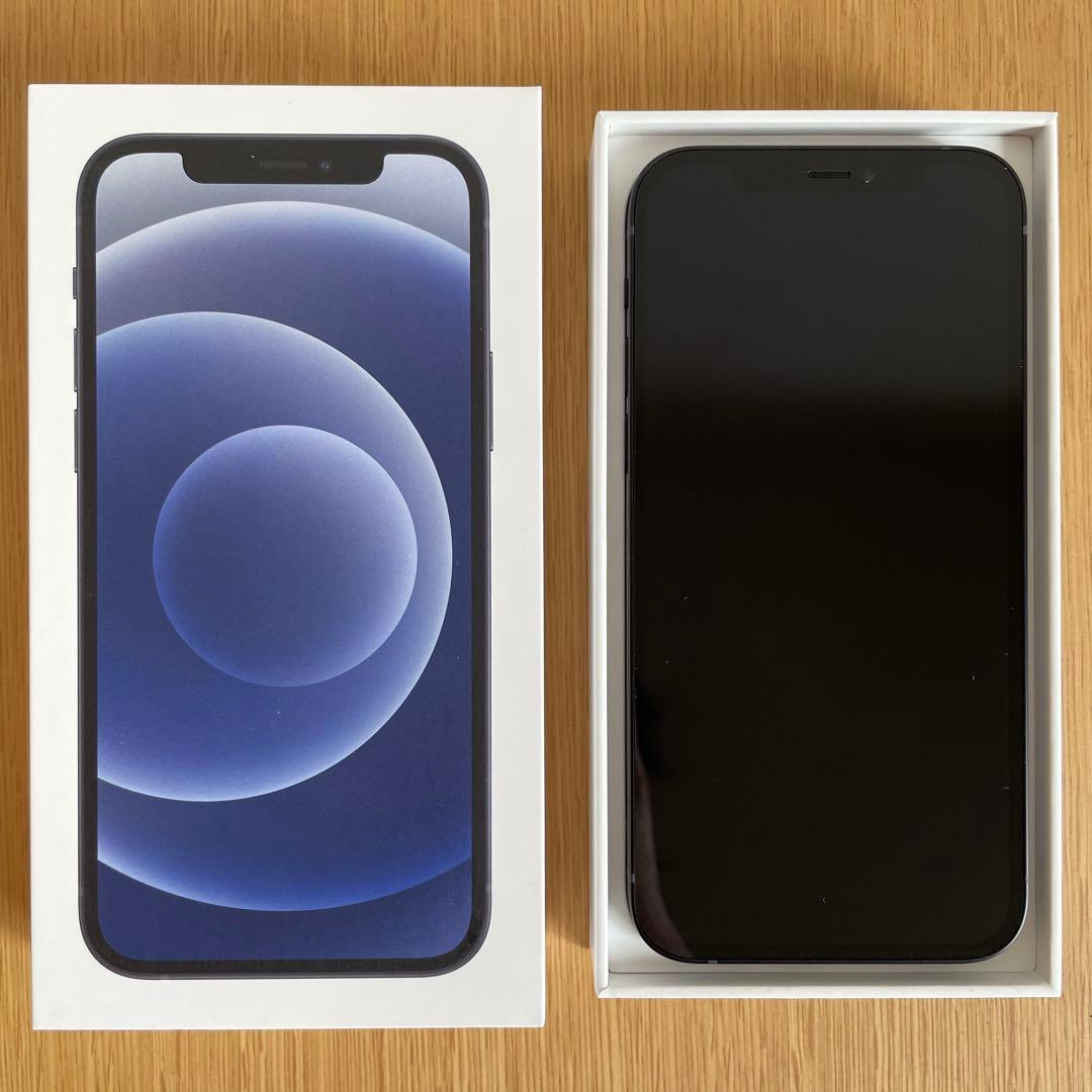Apple　iPhone 12　Black　128GB　動作確認のみの使用