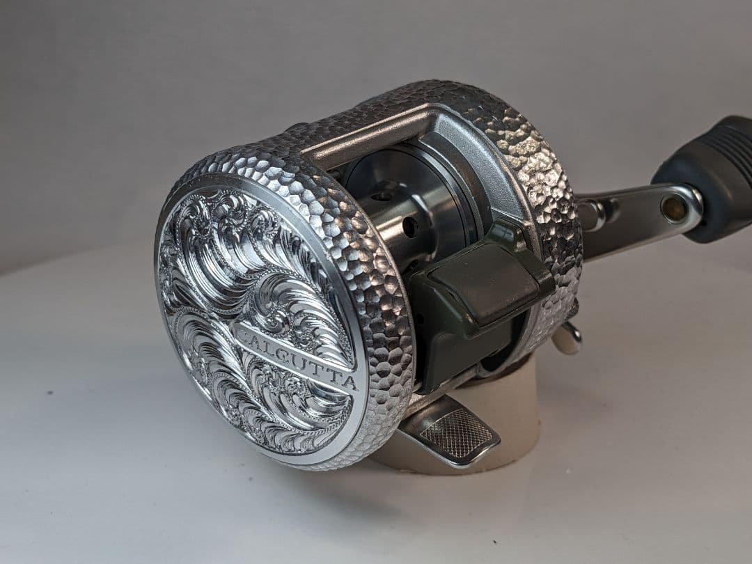 Shimano Calcutta 100 彫金 Engraving custom